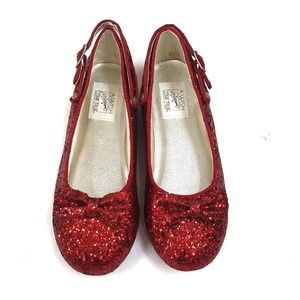 New Sparkly Red Flats Ruby Red A Wish Come True